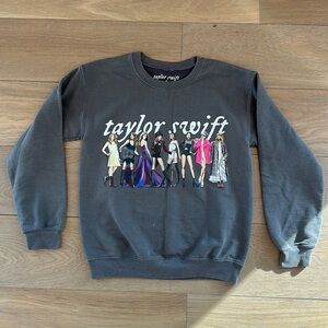 Taylor Swift Original Eras Figures Sweatshirt S